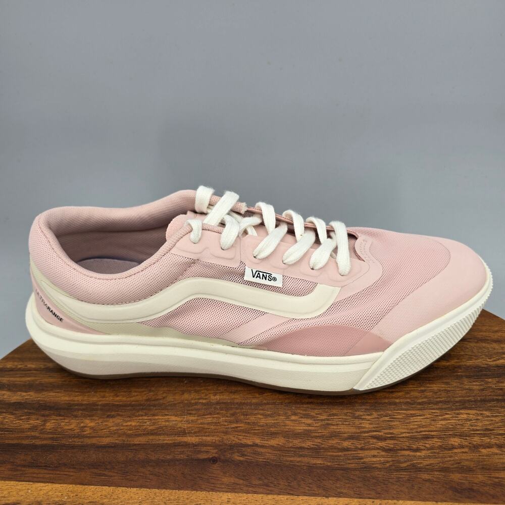 Vans MTE Ultrarange 2.0 Shoes Womens 9 Rose Pink Mesh Low Top Lace Up Sneakers